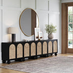 Nathan James Leah Boho TV Stand or Sideboard Cabinet by NathanJames