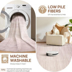 UERMEI 5x7 Washable Area Rug - Image 8