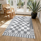 GarveeHome Checkered Rug 3x5 Area Rugs - Image 2