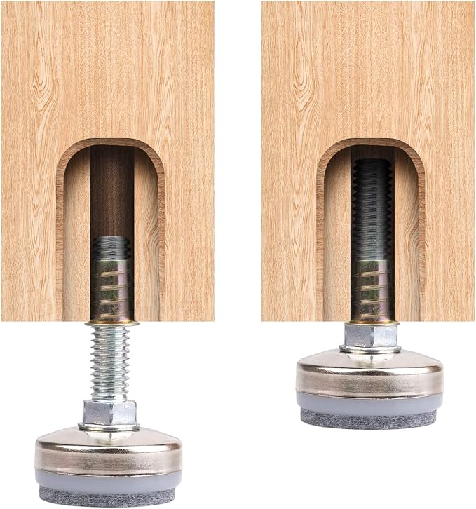 Heavy Duty Furniture Levelers Adjustable Furniture Legs Levelers, Leveling Feet - Image 5
