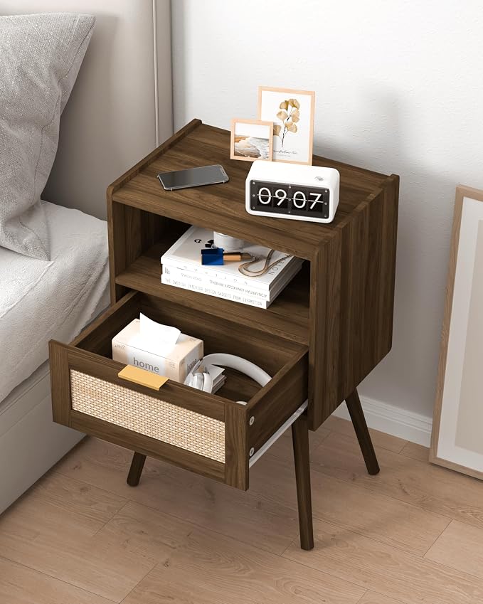 Veegle Nightstand, Modern Bedside Table - Image 5