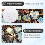 Waterproof Outdoor Cushion Covers, Stretch Patio Slipcovers | UV Resistant - Image 3