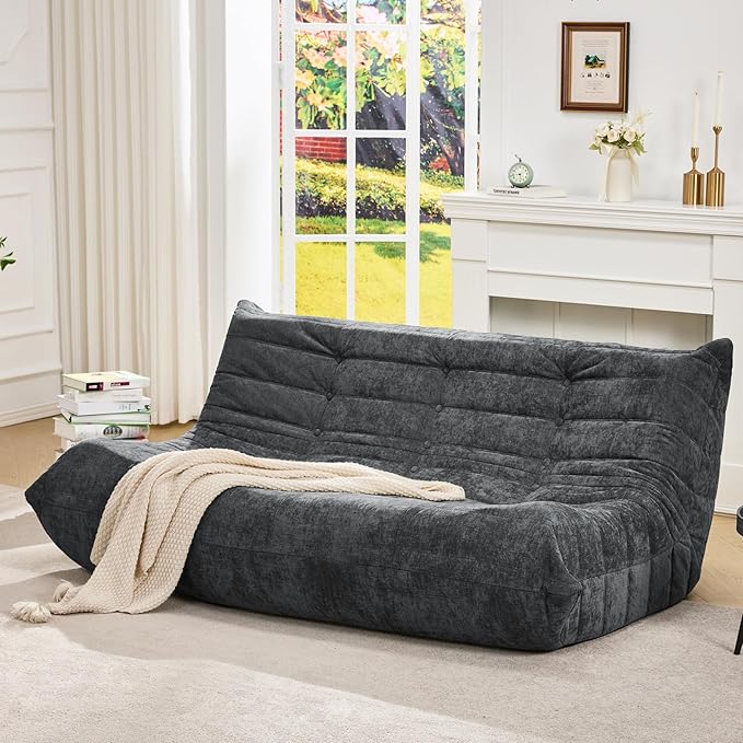 Bean Bag Chairs for Adults Giant Bean Bag Chair Memory Foam BeanBag Chair Bean by YourHomeDeservesMore