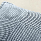 MIULEE Decorative Lumbar Throw Pillow Covers 12x20 Inch Dustyblue 2 Pack | Boho - Image 6