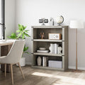 GarveeHome 3 Tier Farmhouse Bookcase, 39.9 in Tall Book Shelf by GarveeHome