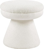 Furniture of America Rami Modern 18-inch Mushroom-Shape Upholstered Ottoman by FurnitureofAmerica