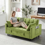 3 in 1 Convertible Sofa Bed, Loveseat Sleeper Sofa - Image 8