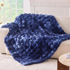 BENVWE Fluffy Faux Fur Throw Blanket by BENVWE