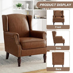 Pia Ricco High Back Floral Accent Chair - Image 3