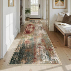 RELEANY Washable Runner 3'x12' Abstract Area Rug - Image 7
