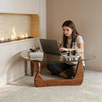 Modern Coffee Table for Living Room Retro Center Table - Image 6