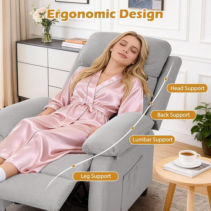 Korser Recliner Chair, Living Room Chairs - Image 4