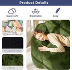 MAXYOYO Bean Bag Chair for Adults, Loveseat Floral Shaped Bean Bag Sofa - Image 7