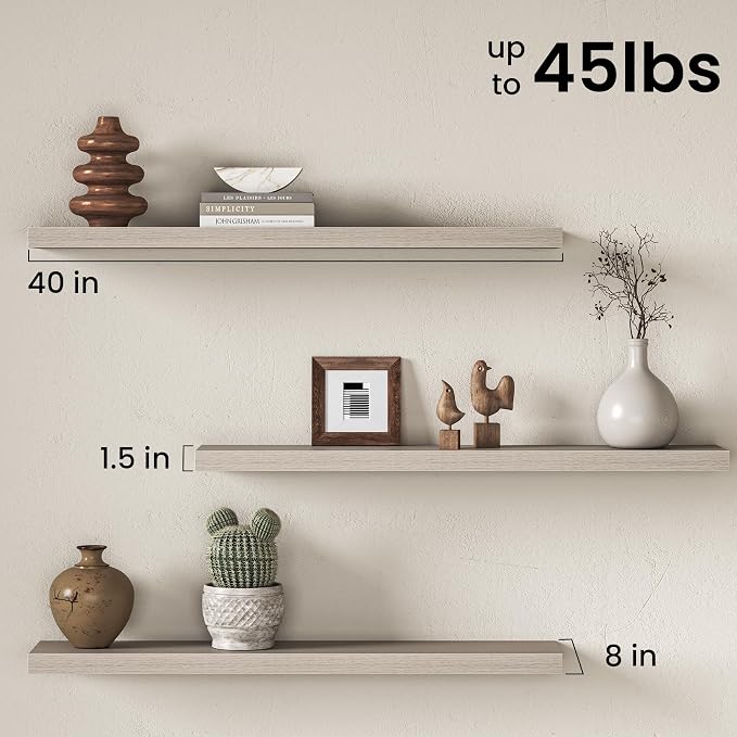 Fun Memories 40Inch Floating Shelves - Image 3