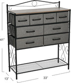 Household Essentials Ashwood Iron Sideboard - Image 3
