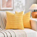 Fancy Homi 4 Packs Decorative Throw Pillow Covers - Image 5