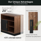 ModernMate Modern Wood Accent Storage Cabinet - Image 7