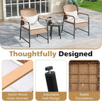 Jing's Villa 3-Piece Outdoor Bistro Set - Image 7