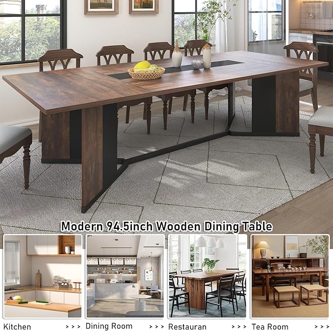 Hlivelood 94Inch Large Dining Table - Image 7