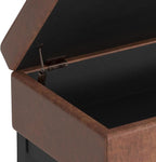 SIMPLIHOME Oregon Storage Ottoman Bench - Image 10