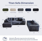 MAXYOYO Modular Sectional Couch - Image 2