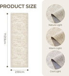 2x7 Runner Rug Non Slip, Washable Hallway Runner Rug, Nursery Room, Soft Runner - Image 2