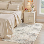 3x5 Area Rug for Entryway, Abstract Carpet for Bathroom Bedroom Tool Room - Image 4