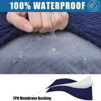 Smiry Waterproof Couch Cushion Covers, Stretch Jacquard Sectional Couch Covers - Image 2