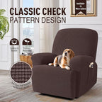 TAOCOCO Recliner Cover 4-Pieces, Recliner Stretch Sofa Slipcover, Recliner - Image 2