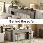 UNIQUITE 63-Inch Long Console Table - Image 4