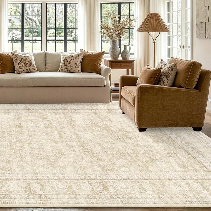 6x9 Ft Large Area Rugs for Living Room, Soft Non-Slip Machine Washable Rug - Image 4