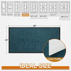 Super Absorbent Front Door Mat, Non-Slip Washable Indoor Doormats, Low Profile - Image 3