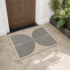 Lahome Enfys Rainbow Easy Jute Rug, 2x3 Farmhouse Kitchen Rugs Non Slip - Image 3