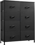 WLIVE Fabric Dresser for Bedroom, Tall Dresser by WLIVE