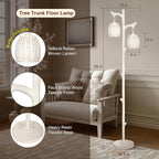Scenekoy Rustic 68” Tall Floor Lamp - Image 4