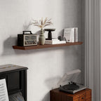 Fun Memories Floating Shelves 48 Inch Long, 9.3 Inch Deep Classic Crown Molding - Image 5