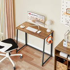 WOHOMO Folding Desk for Small Spaces, 31.5 Inch Foldable Computer Desks - Image 10