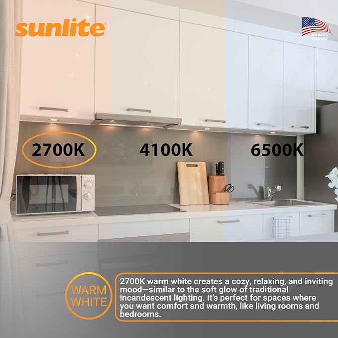 Sunlite LED R14 Mini Flood Light Bulbs, 4 Watts, 280 Lumens, Intermediate Base - Image 7