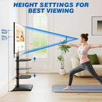 Rfiver Swivel Floor TV Stand - Image 5