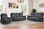 HAOMARKETS 3-Piece Power Recliner Sofa Set by HAOMARKETS