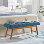 Amazon Basics Modern Haraden Upholstered Button-Tufted Bench - Image 10