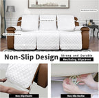 Easy-Going Recliner Sofa Cover, Reversible Couch Cover - Image 4