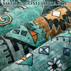 SERISSA 4x6 Washable Non Slip Boho Area Rug - Image 4