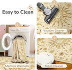 Vacuum-Friendly, 2x10 Washable Area Rug - Image 5