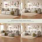 mopio Oversized Modular Sectional Sofa - Image 4