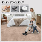 8x10 Area Rugs for Living Room Bedroom: Ultra Soft Fluffy Shag Rug Upgrade - Image 8