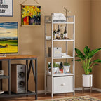 Furologee 5 Tier Bookshelf - Image 6
