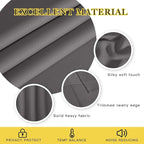 NICETOWN Grey Blackout Curtain 84 inches Long - Image 4