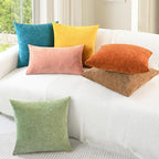 CaliTime Decorative Couch Throw Pillow Covers 20 X 12 Inches Sage Green | Pack - Image 4
