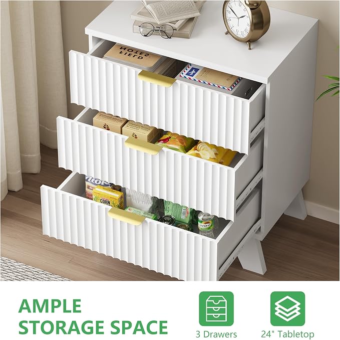 Fluted Dresser for Bedroom - Image 6